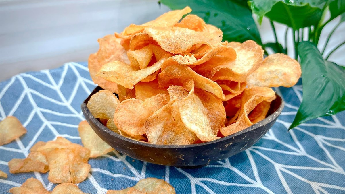 Áo khoai bằng bột bắp